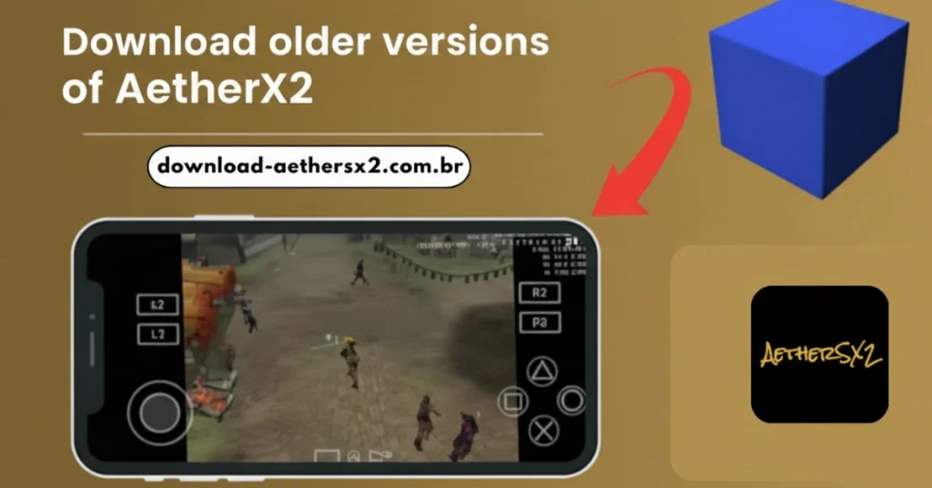 Download das versões antigas do AetherSX2